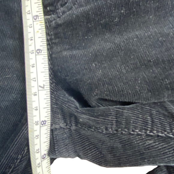 AG Adriano Goldschmied the Stilt Cigarette Leg in Black  Charcoal Corduroy 27 - Picture 9 of 10